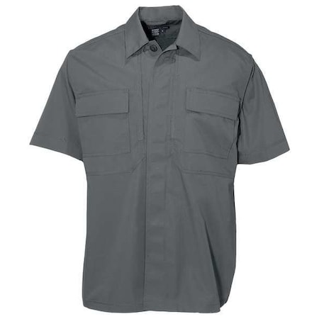5.11 Taclite TDU Short Sleeve T-Shirt, 35% Cotton, 65% Polyester, Taclite Ripstop with PTFE Finish, L 71339T