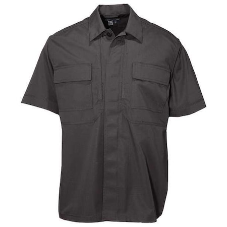 5.11 Taclite TDU Short Sleeve T-Shirt, 35% Cotton, 65% Polyester, Taclite Ripstop with PTFE Finish, 2XL 71339T