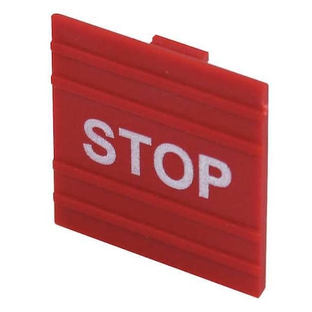 Dayton Legend Plate, Stop, Square, For 20C791 32J083