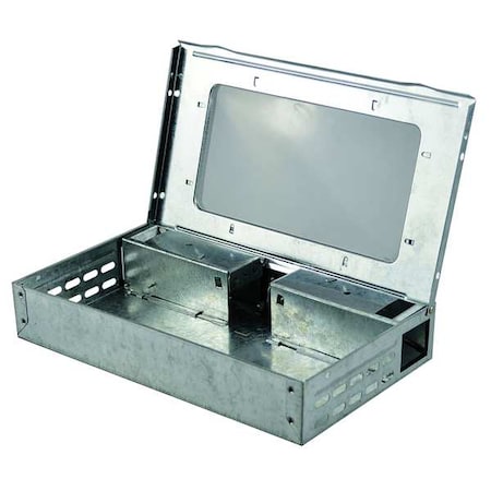 Zoro Select Mouse Trap, Clear, 10.5x6.5x2 In 32J090
