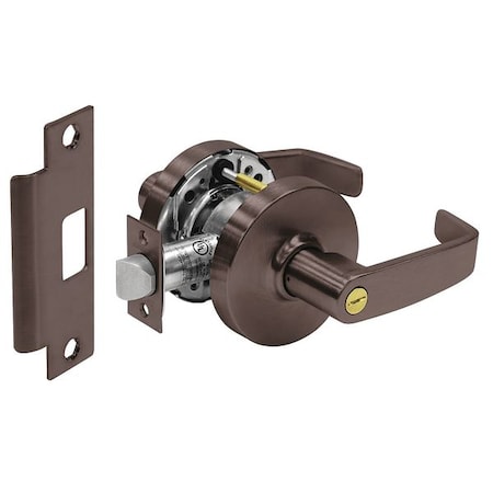 Sargent Lever Lockset, Mechanical, Privacy, Grade 1 10XU65 LL 10B