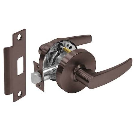 Sargent Lever Lockset, Mechanical, Passage, Grade 1 10XU15 LB 10B