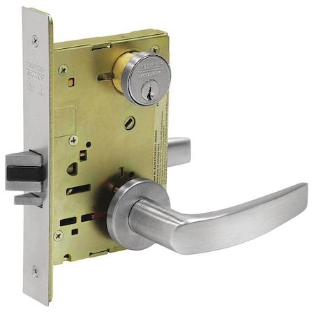 SARGENT Lever Lockset, Mechanical, Entrance 8205 LNB 26D