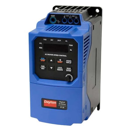 Dayton Variable Freq Drive, 2HP, 115/208-230V 32J572