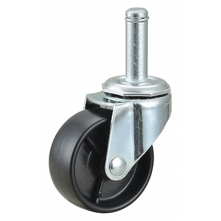 Zoro Select Gen Purpose Friction-Ring Stem Caster 32J954