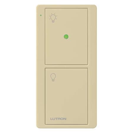 Lutron Wireless Control, Nightlight, 2Bttns, Ivory PJN-2B-GIV-L01