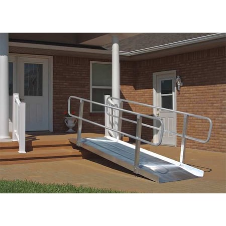 Zoro Select Walk Ramp, 850 lb., 4 ft. L x 36 in. H XPS436