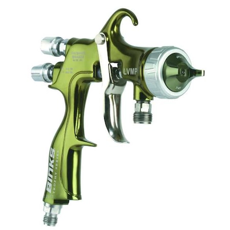 Binks HVLP Spray Gun, Medium, Pressure 2465-14HV-32S0