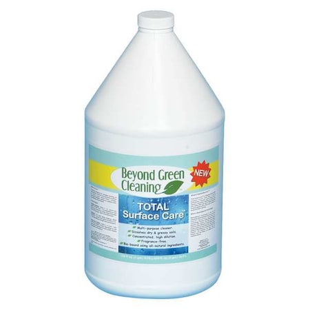 Beyond Green Cleaning All Purpose Cleaner, Jug, 1 gal, Herbal, 4 PK 9802-004