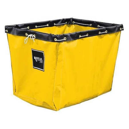 Royal Basket Trucks Replacement Liner, 6 Bu, yellow Vinyl G06-YYX-LNN