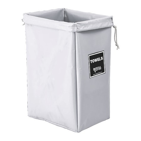 Royal Basket Trucks Towel Hamper Bag, White G00-WWX-THN