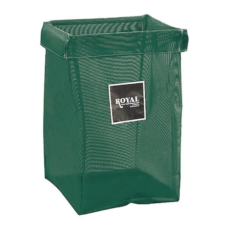 Royal Basket Trucks X-Frame Bag, 6 Bushel, Green Mesh G06-EEX-XMN