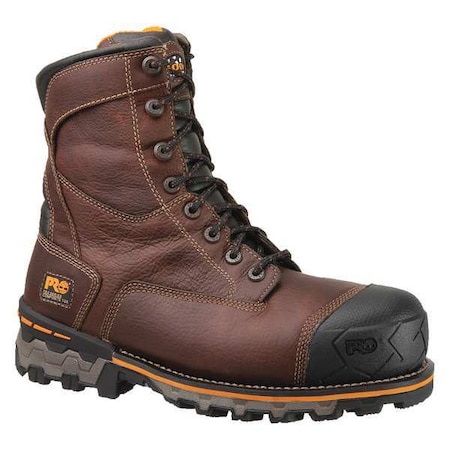 Timberland Pro Men's 8-Inch Work Boot, 8 M, Leather, Rubber, Brown, 89628 TB189628214