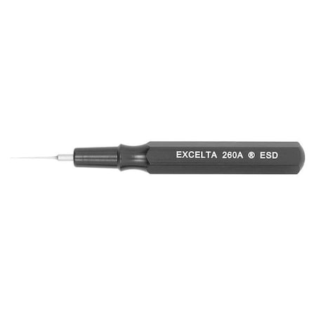 Excelta Spatula 2-1/2 In Metal Handle Blk .010 260A-ESD