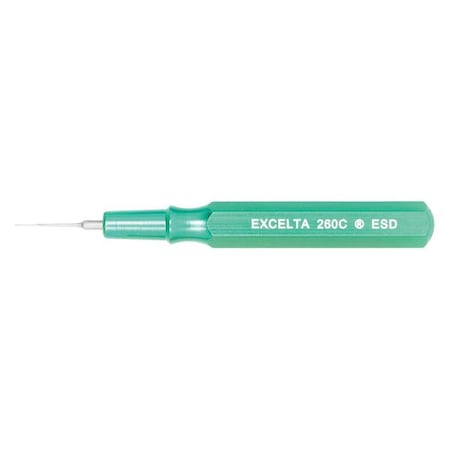 Excelta Spatula 2-1/2 In Metal Handle Green .020 260C-ESD