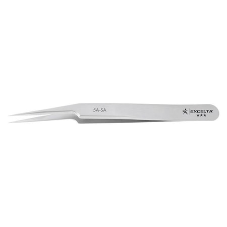 Excelta Tweezer SS Offset Taper Ultra Fine Point 5A-SA