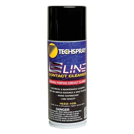 Techspray Contact Cleaner, 10 oz. 1622-10S