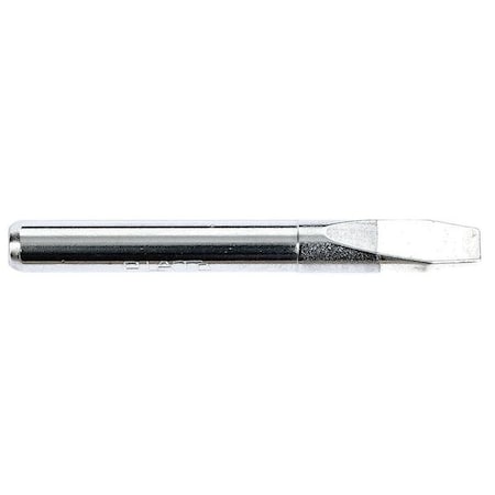 Plato Soldering Tip, Chisel, 4.8 mm, For Use With American Beauty, Esico - 1/4 in, Hexacon 44-352