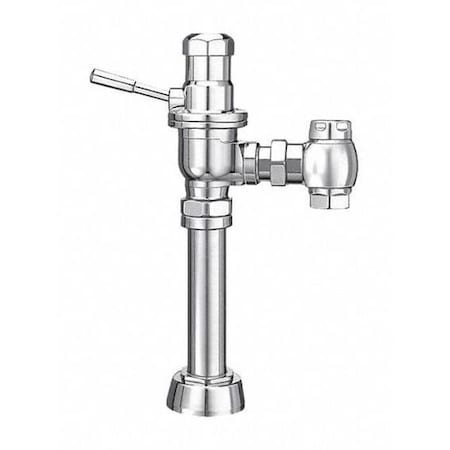 Sloan Manual Flush Valve, 3.5 gpf gpf, 1 in, 1 1/2 in Spud Coupling DOLPHIN 110 ADJ TAIL