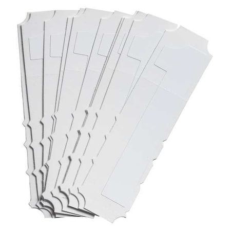 Brady Number Label, 1, 4-3/4in.Hx1-1/4in.W, PK10 5170-1