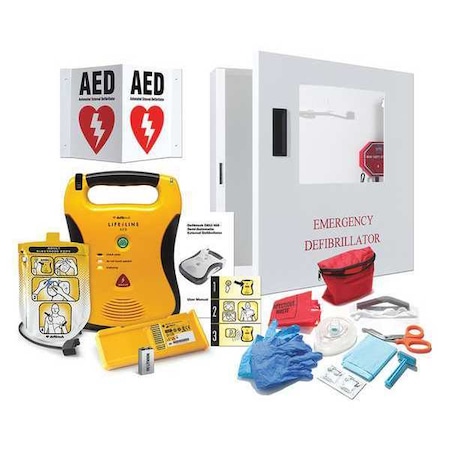 Defibtech AED Strter Kit, Shlf Life 5yr, 3yr PrgmMgt CCF-A013EN