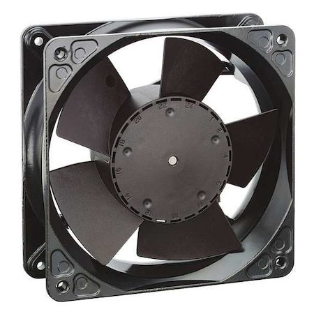 Ebm-Papst Axial Fan, Square, 24V DC, 1 Phase, Cast Aluminum, 4 11/16 in W. 4184NXHU