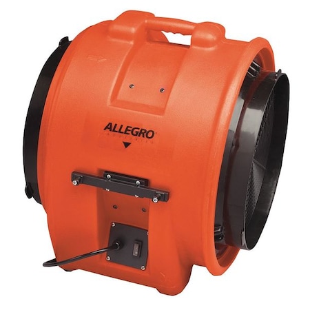 Allegro Industries Cnfind Space Blowr, 1HP, 20inLx21inW 9553