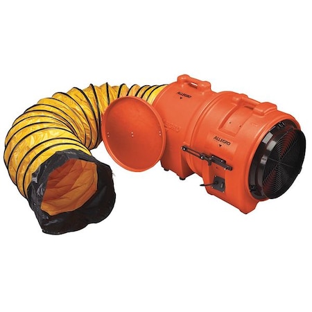 Allegro Industries Cnfind Space Blowr, 1HP, Includs 15ft Duct 9553-15