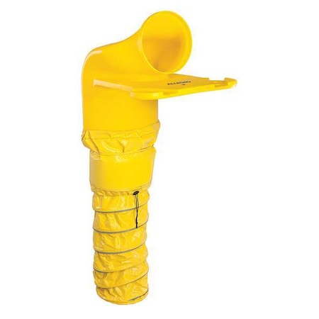 Allegro Industries Ventilation Duct Carrier, 23 in. W, Yllw 9510-60