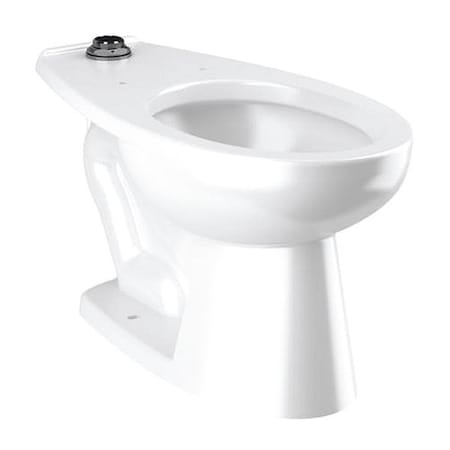 Sloan TopSpud Univ Floor Mount Closet, Floor Mount, White ST2009A