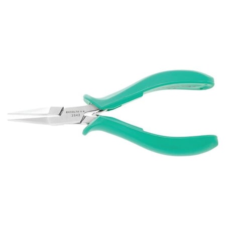 Excelta Flat Nose Plier, 5-3/4 in., Smooth 2842