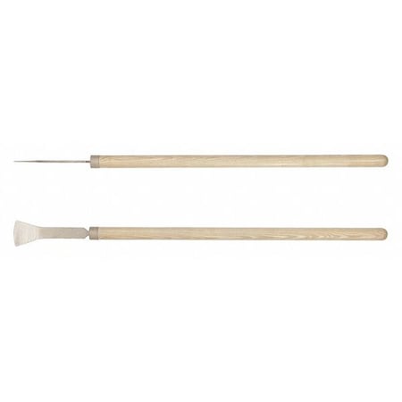 Ampco Safety Tools Rust Scraper, 3", Nickel Aluminum Bronze 8602