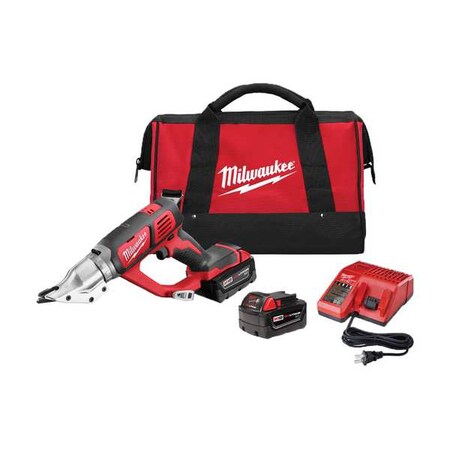 Milwaukee Tool M18 Cordless 18 Gauge Double Cut Shear Kit 2635-22