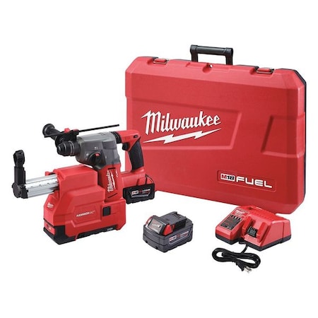 Milwaukee Tool M18 FUEL 1-1/8” SDS Plus Rotary Hammer W/ DE Kit 2715-22DE