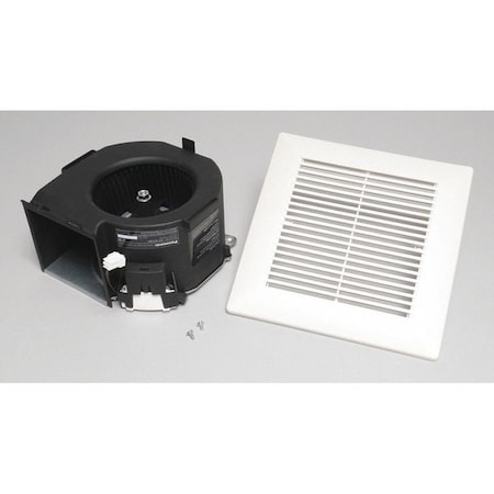 Panasonic Ceiling Bathroom Fan, 70, 90 cfm, 120V AC, No FV-07VBB1