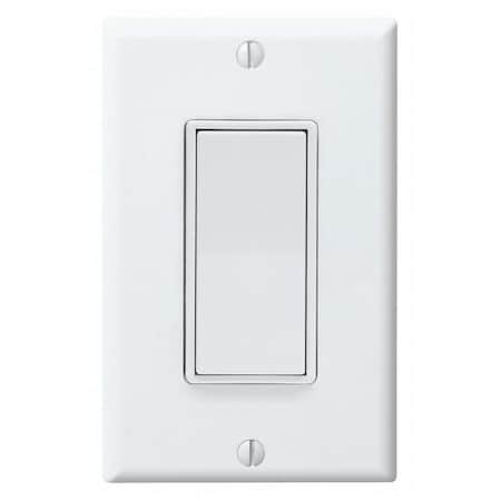 Panasonic Switch, Rocker, Fits Single Gang Box FV-WCSW11-W