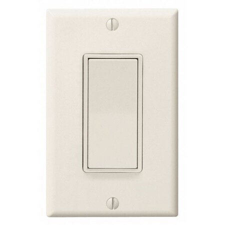 Panasonic Switch, Rocker, Fits Single Gang Box, 120V FV-WCSW11-A