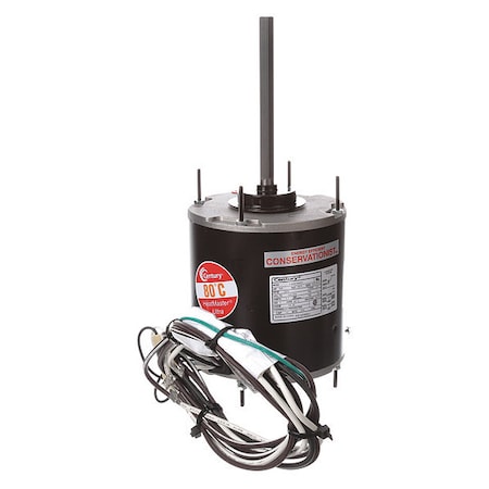 Condenser Fan Motor,3/4 HP,1075 rpm,1-Ph -  CENTURY, FE1076SU