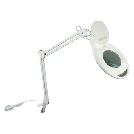 Zoro Select Magnifier Light, Articulating, AR 34 in, White 32PE52