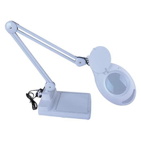 Zoro Select Magnifier Light, Articulating, AR 34 in, White 32PE55