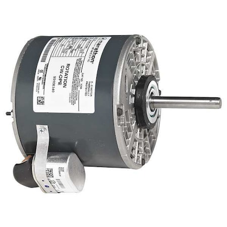 U.S. Motors Motor, 1/3 HP, 1075 rpm rpm, 48,208-230V 6986 | Zoro