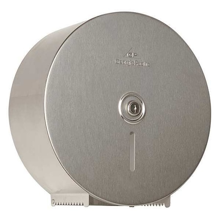 Georgia-Pacific Toilet Paper Dispenser, Stainless Steel 59448