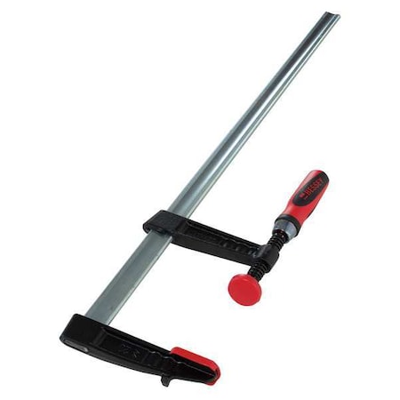 Bessey 24 in Bar Clamp, Composite Plastic Handle and 4 in Throat Depth TG4.024+2K