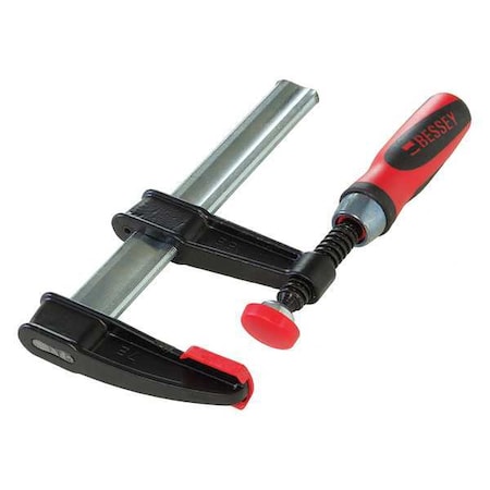 Bessey 6 in Bar Clamp, Composite Plastic Handle and 2 1/2 in Throat Depth TGJ2.506+2K