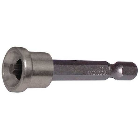 Eazypower Deck Screw Bit, SAE, 1/4", HEX, T25, 2", PK2 79290