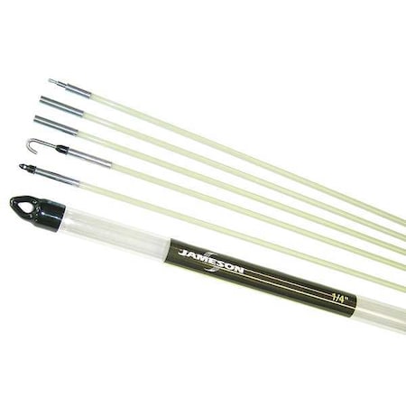 Jameson Glow Rod Kit with 24 Feet of Fiberglass Fish Rod 7-36-23T