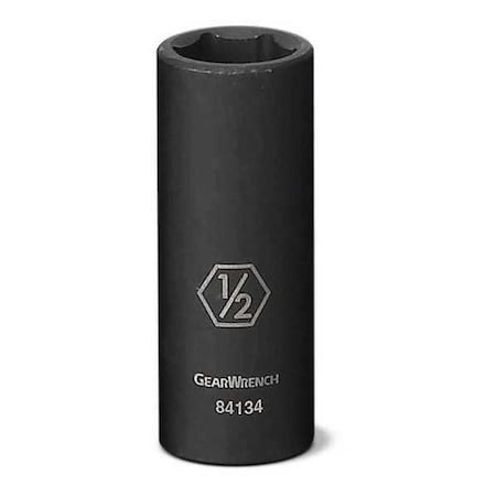 Gearwrench 1/4" Drive 6 Point Deep Impact SAE Socket 5/16" 84130