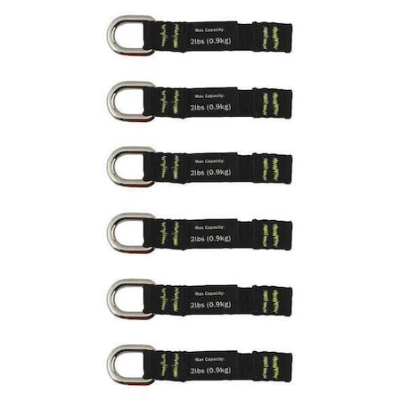 Ergodyne Squids Tool Tether, 3 1/2 in Length, 2 lb Weight Capacity 3700-BULK