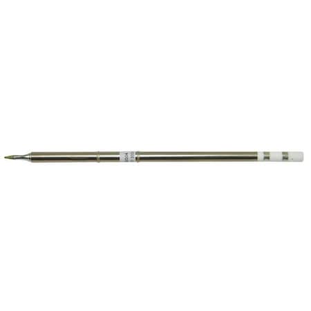 Hakko Soldering Tip, Conical, 0.4mm x 14mm, For Use With Mfr. No. FM-2027 T15-SBS04