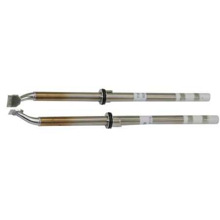 Hakko Desoldering Tweezer Tip, Flat Blad, 8.0mm T16-1006